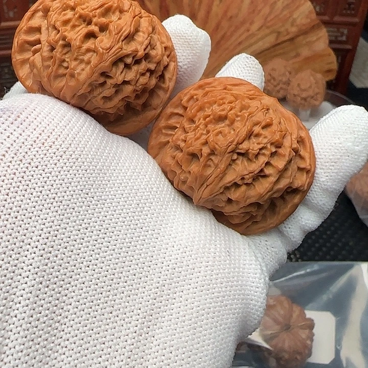 文玩核桃吊坠全品盘龙纹44尺福利