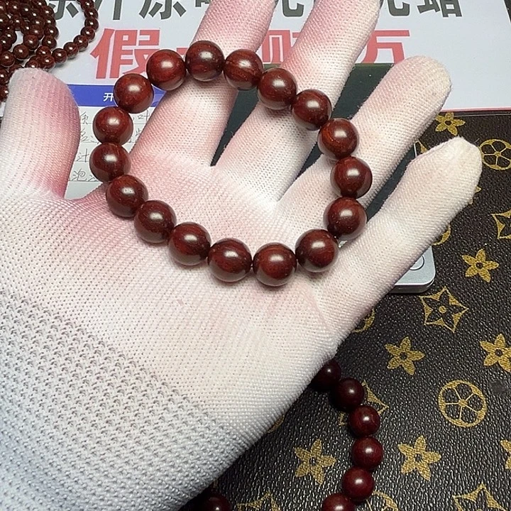 手串/手链小叶紫檀1.2泥料带金星