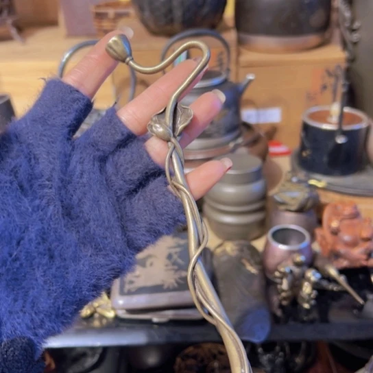 铜中古工艺品摆件