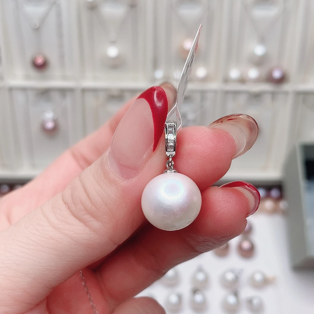 合金吊坠(赠链)淡水珍珠