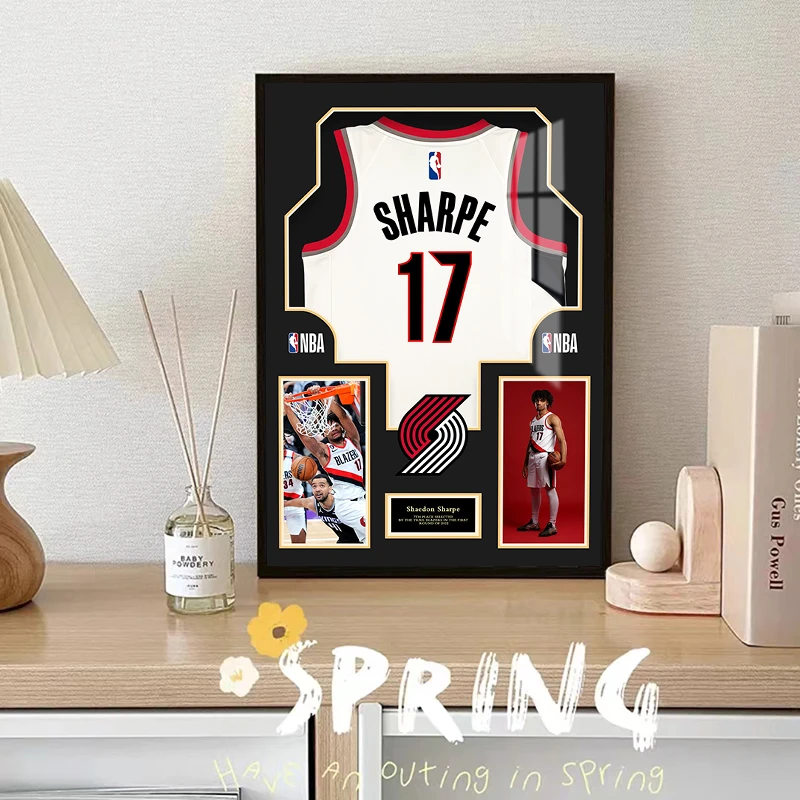 【谢登夏普球衣画】挂画装饰画周边礼品 生日礼物 送男友送老公收藏