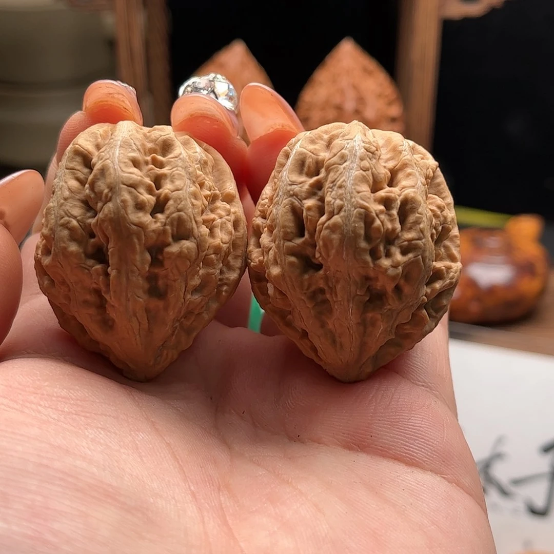 文玩核桃把件关东木子家楸大胖24