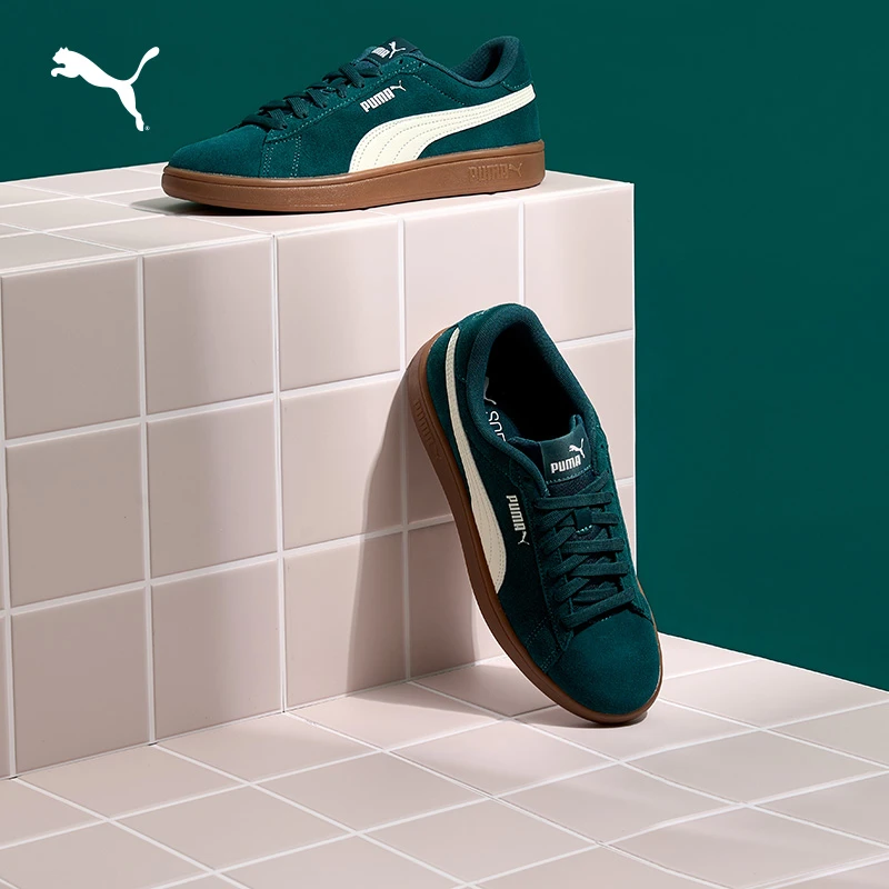 PUMA彪马 经典复古百搭防滑休闲板鞋男女同款运动鞋SMASH 390984