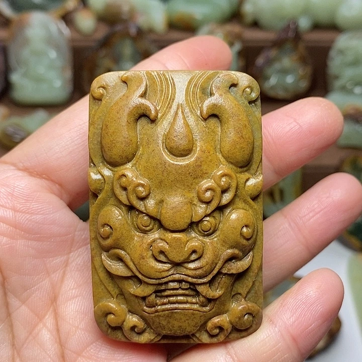 遇***见岫岩河磨玉（透闪石质玉）未镶嵌颈饰