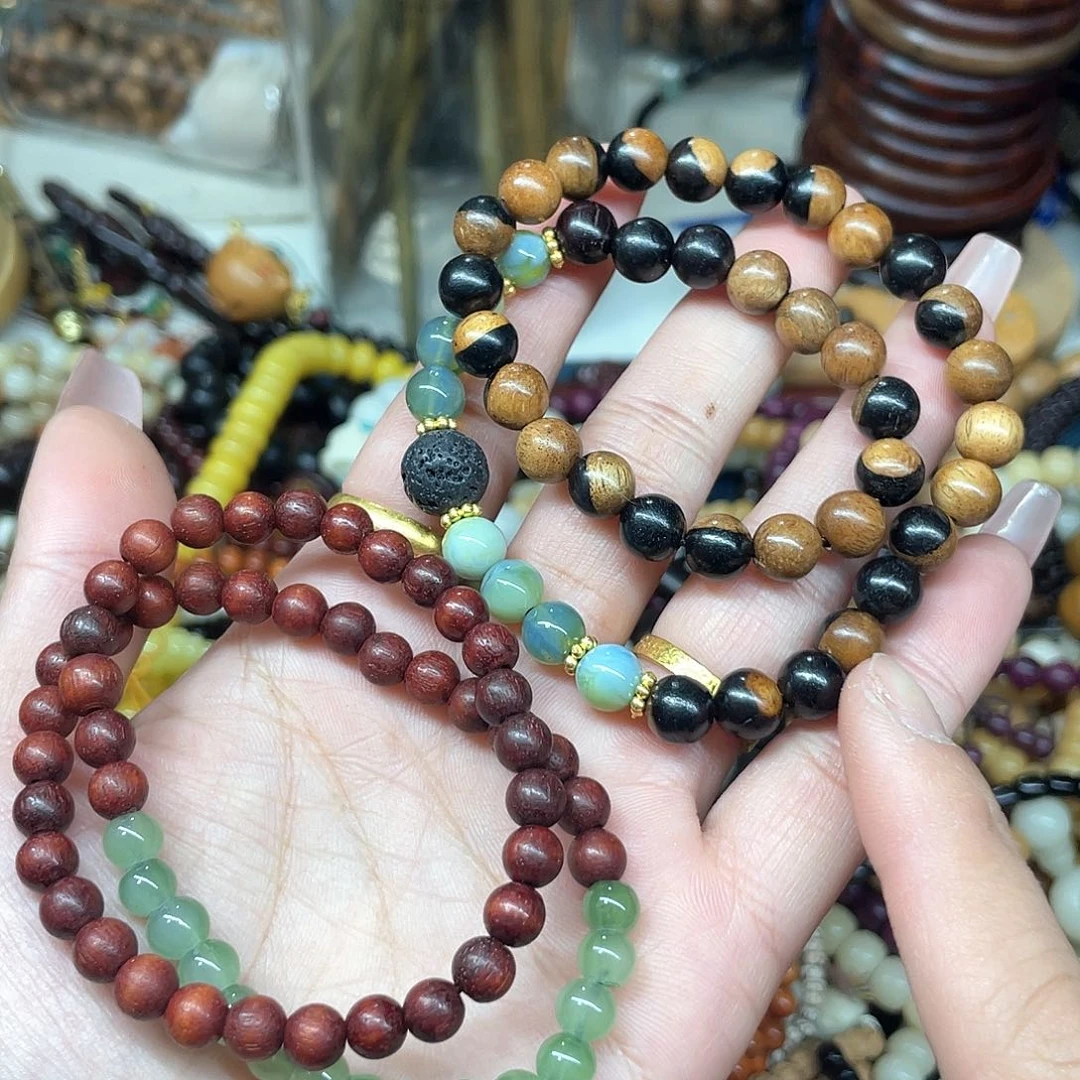 维腊木（绿檀）无事牌