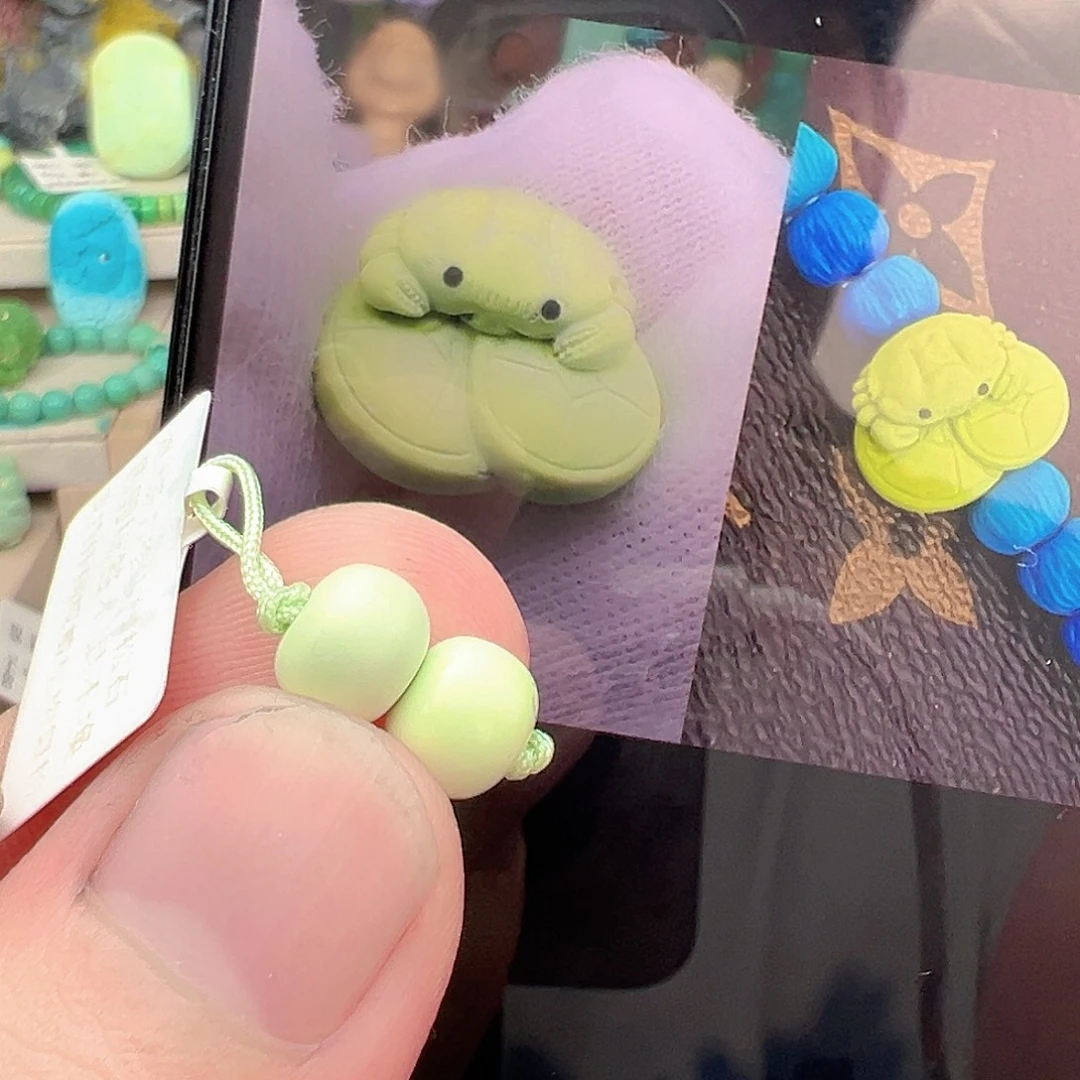 绿松石未镶嵌菜籽黄绿松石