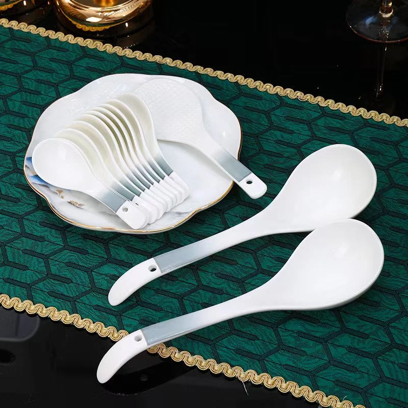 【2个渐变大汤勺+一个渐变饭铲+10个同款小汤勺】破损补发