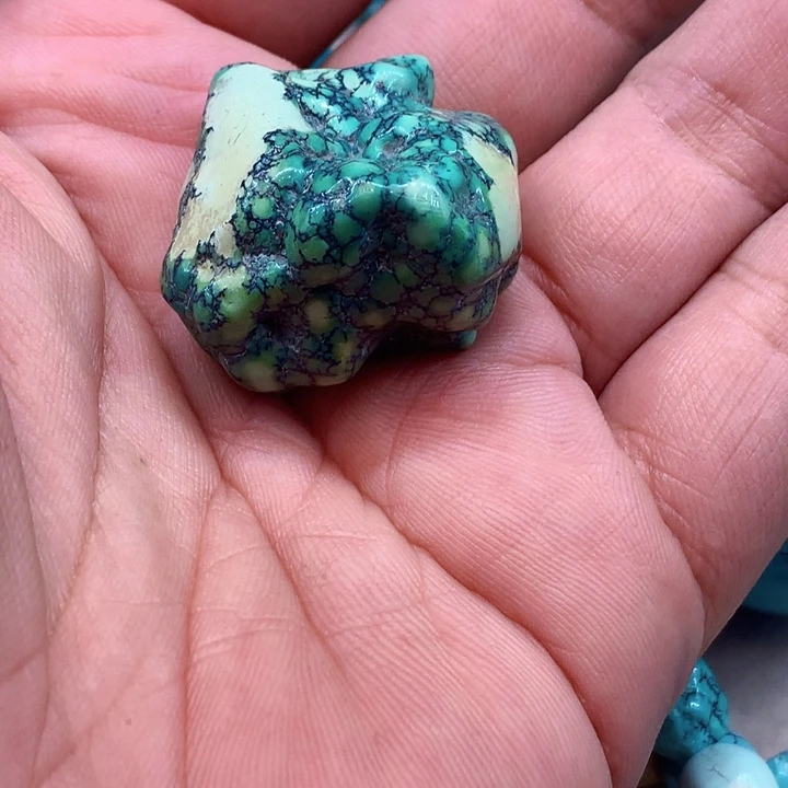 绿松石未镶嵌吊坠(不含链)