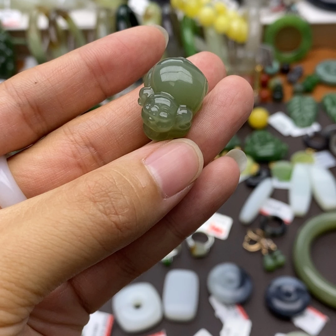 颈饰未镶嵌和田玉用****7