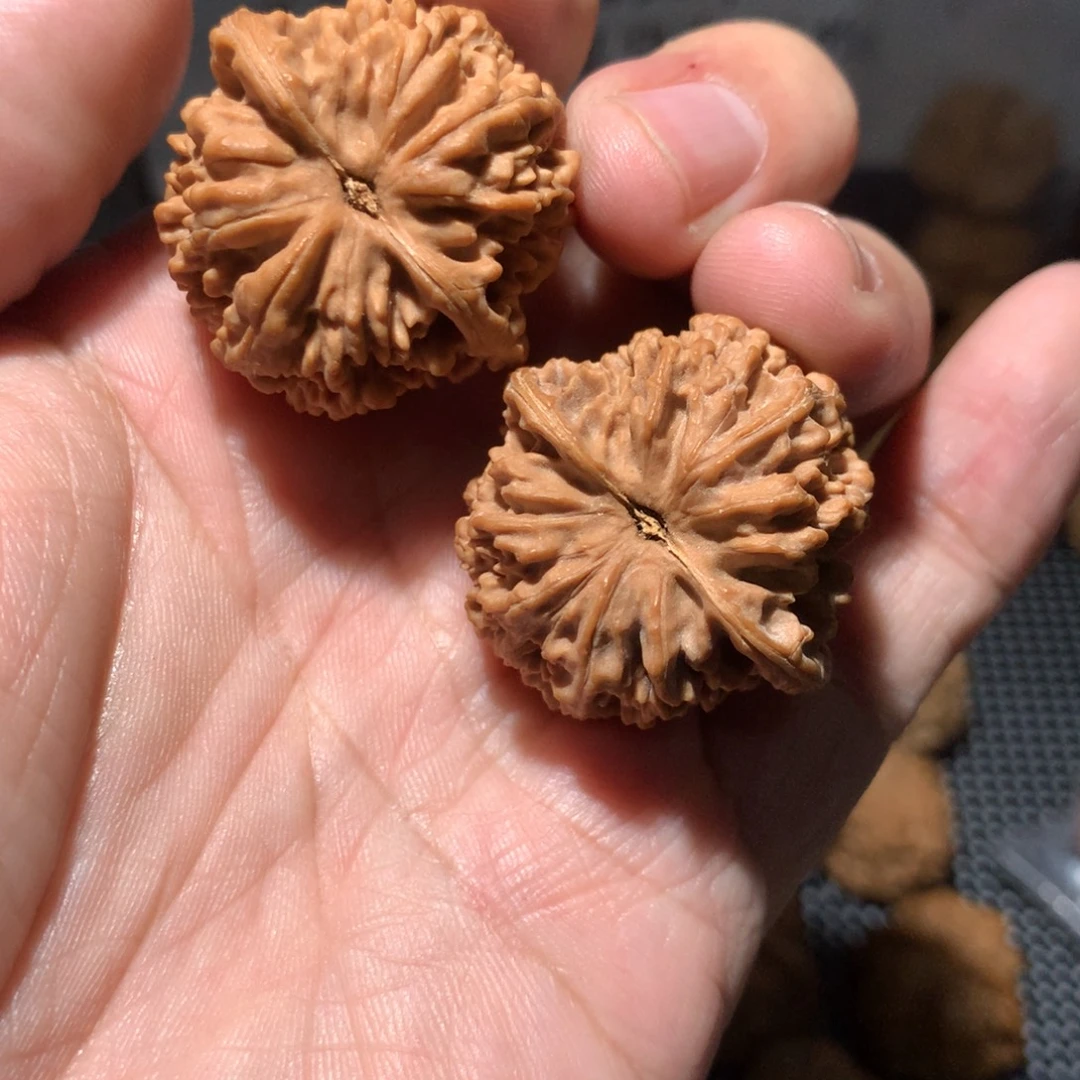 记***心把件文玩核桃开心哥专拍满天星手捻