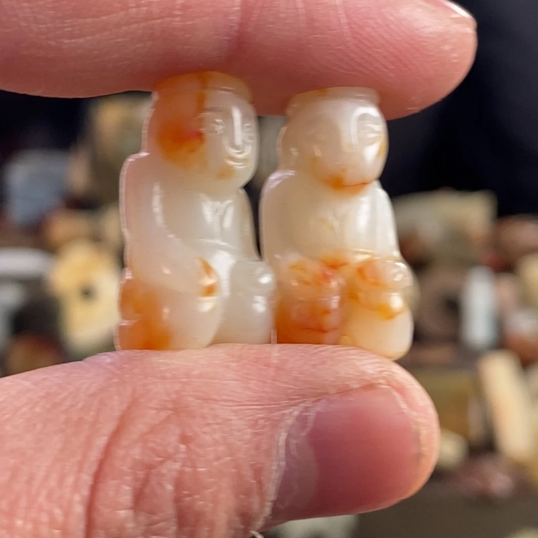 和田玉挂件未镶嵌努****威