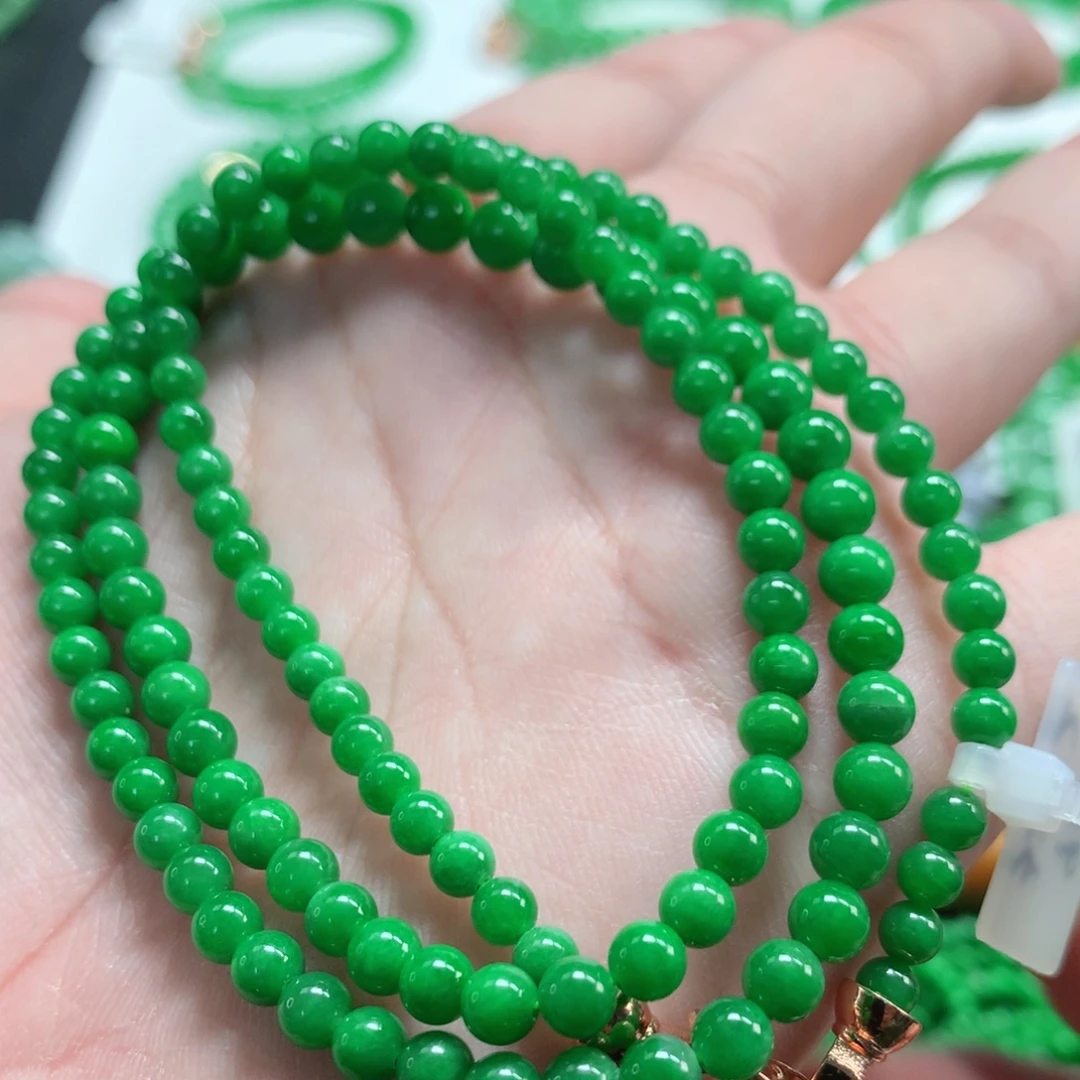 翡翠未镶嵌手链翡翠
