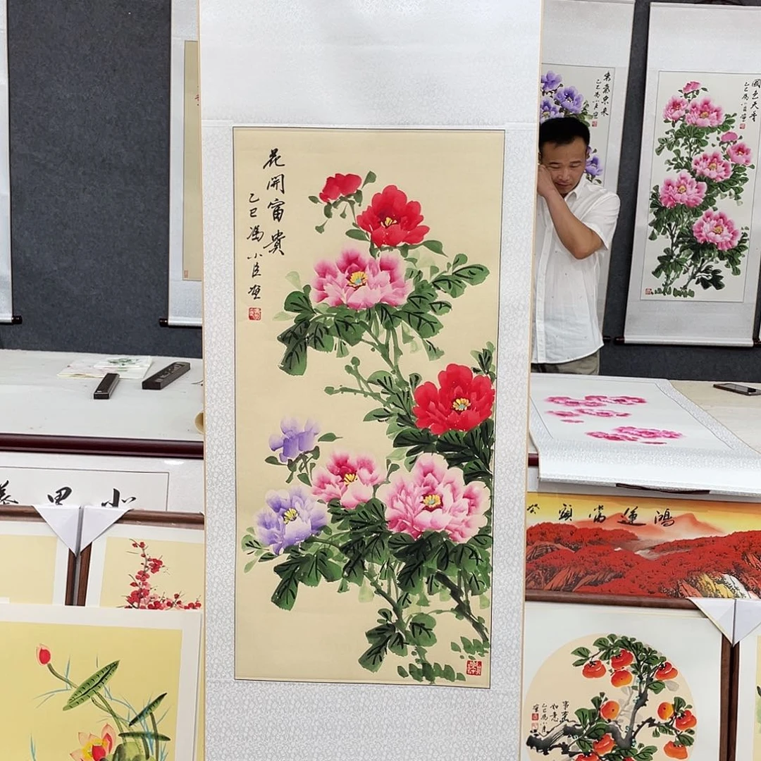 国画手绘作品手绘作品