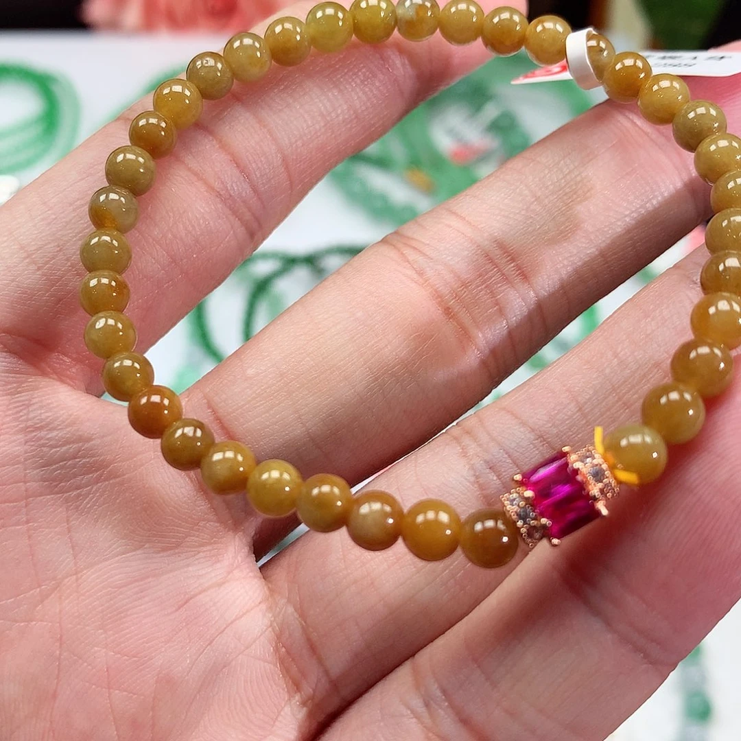 未镶嵌手链翡翠翡翠