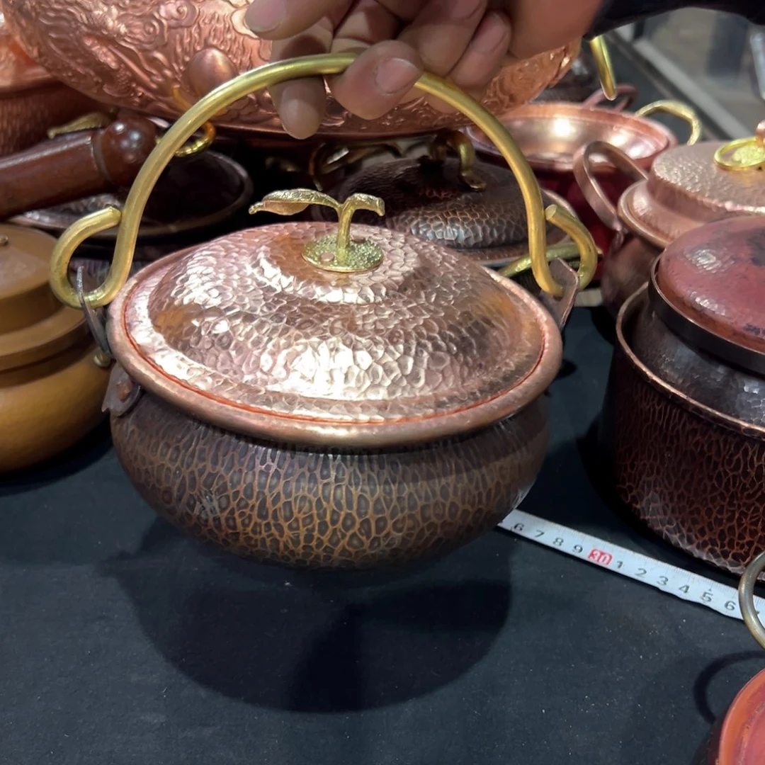 紫铜叶子盖摘撞色。