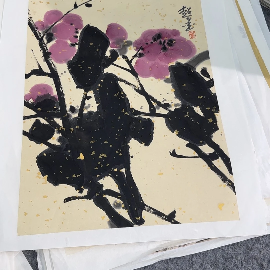 曹***龙国画郑志超精品软片