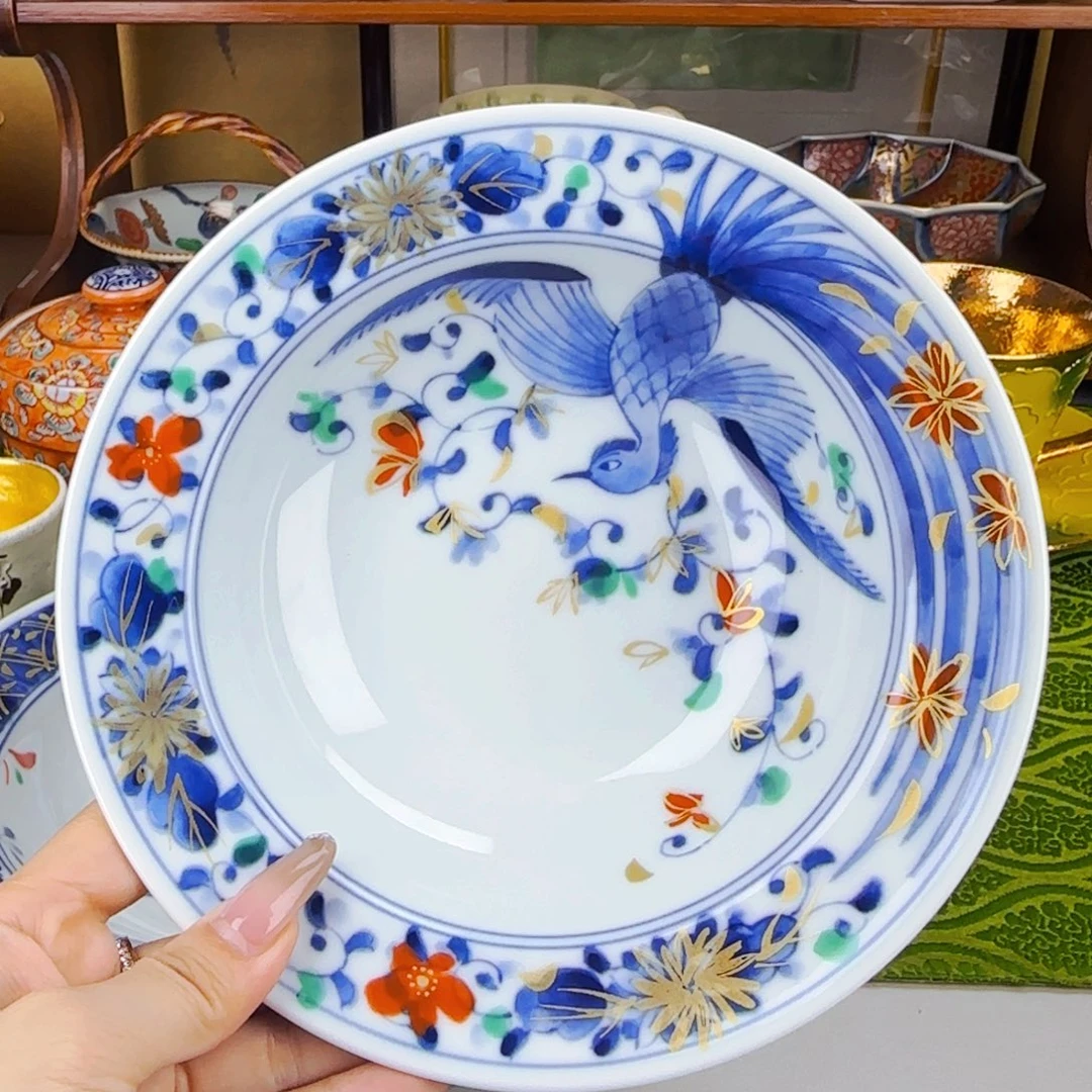 它家陶瓷 很好看！！草帽盘