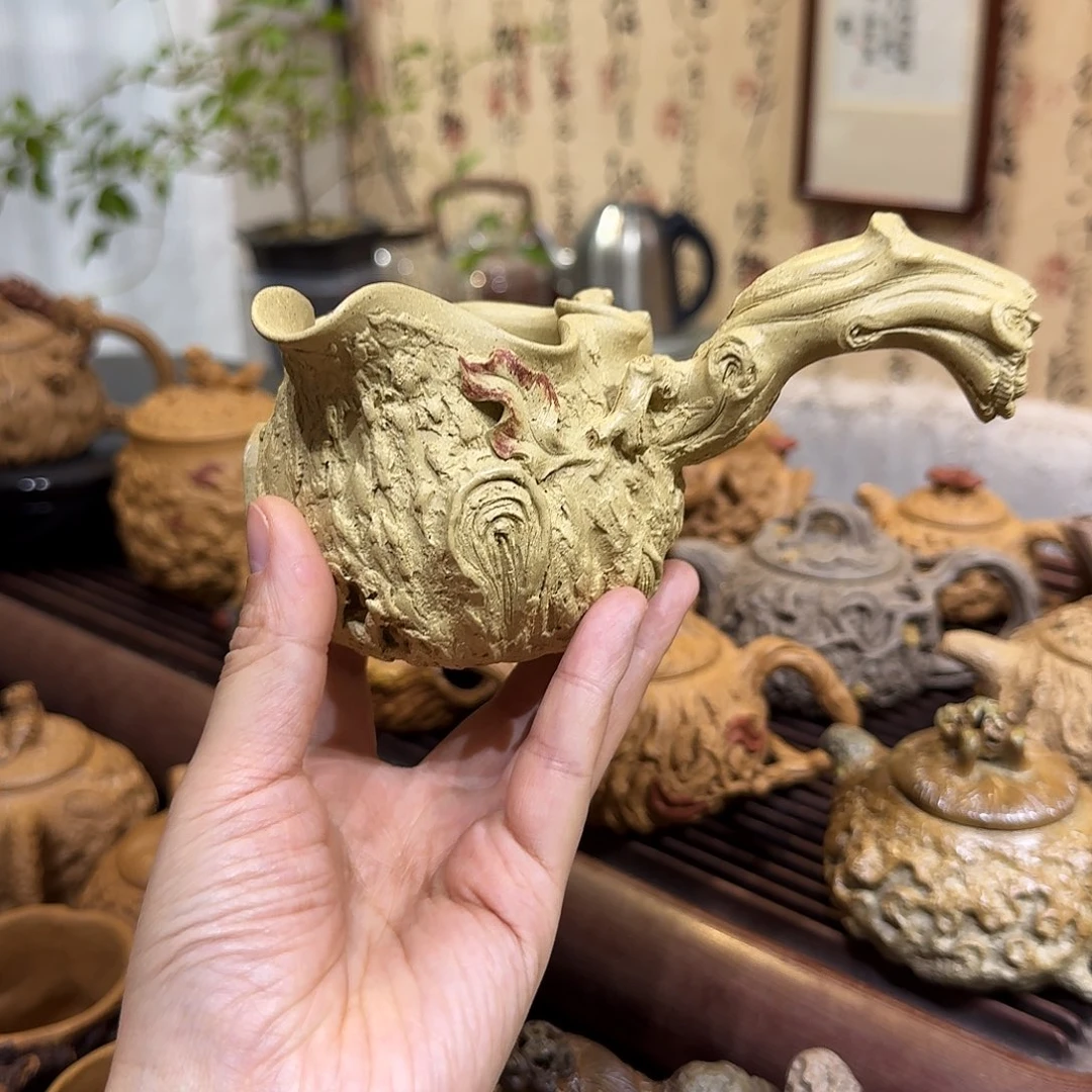 茶壶紫砂本绿供春公道