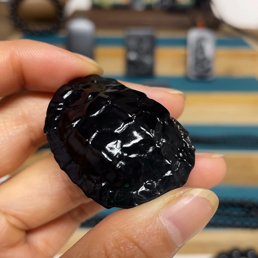 【闪购商品】和田玉（墨玉）未镶嵌项链