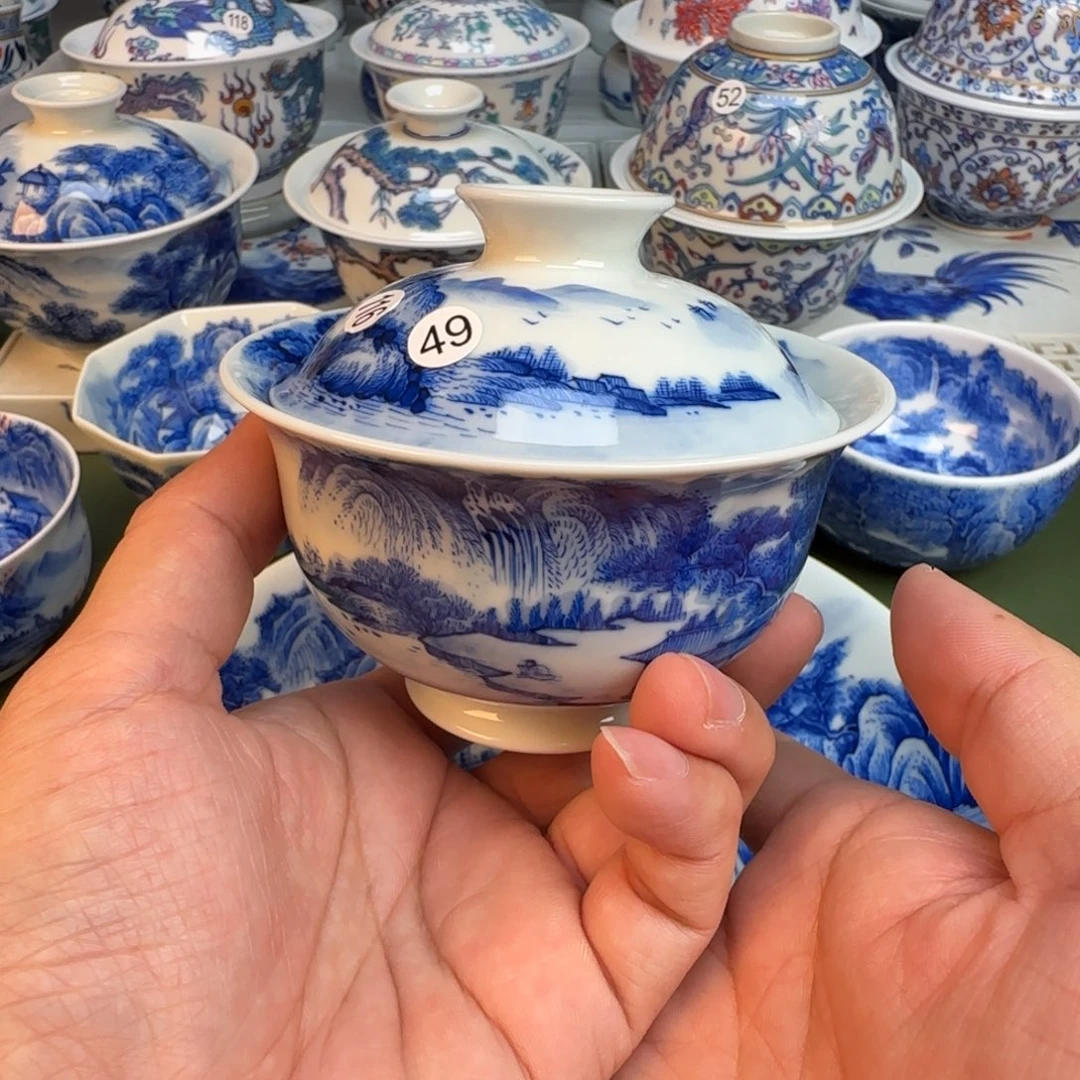 纯手工纯手绘茶具49
