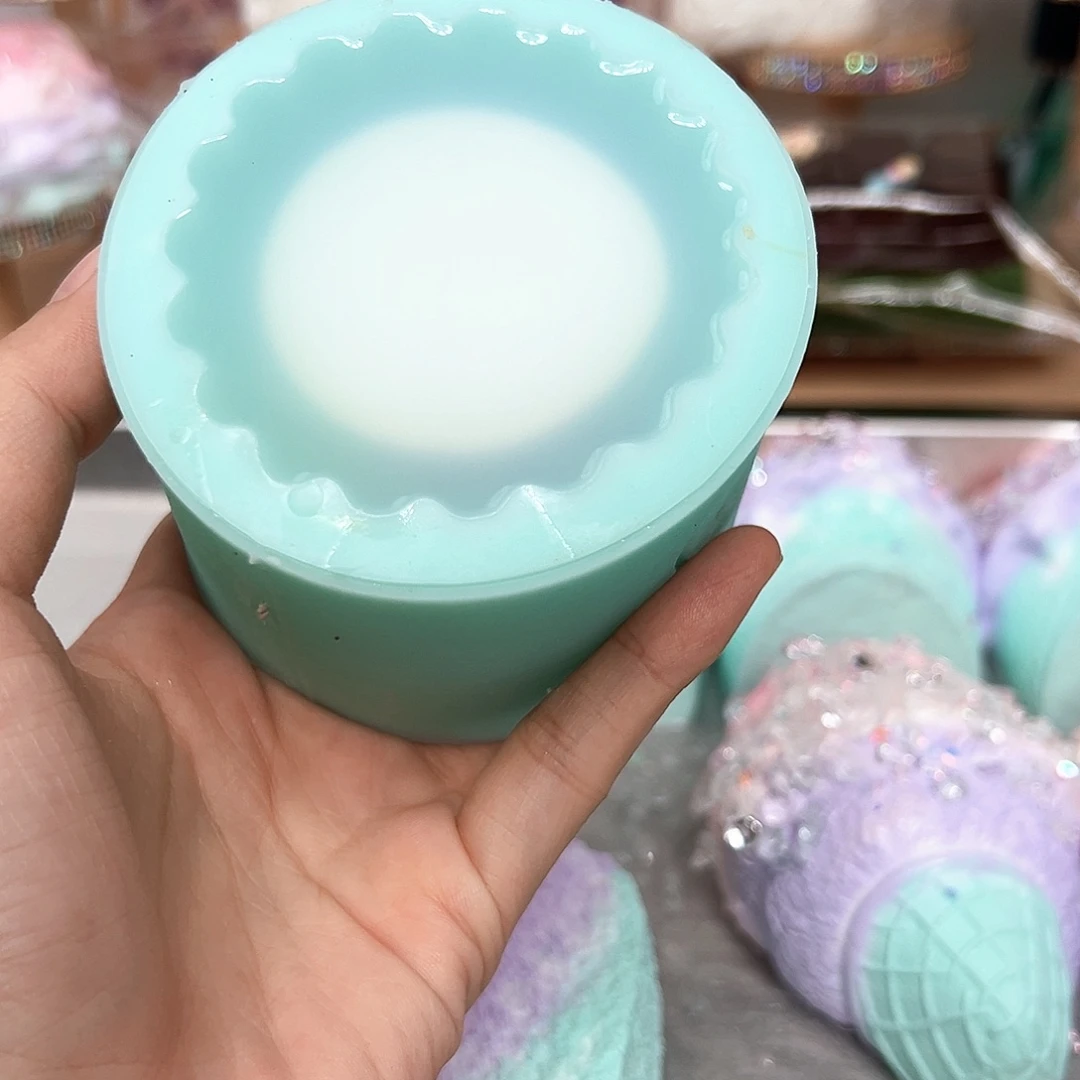 硅胶冰皮彩虹点花月饼180g