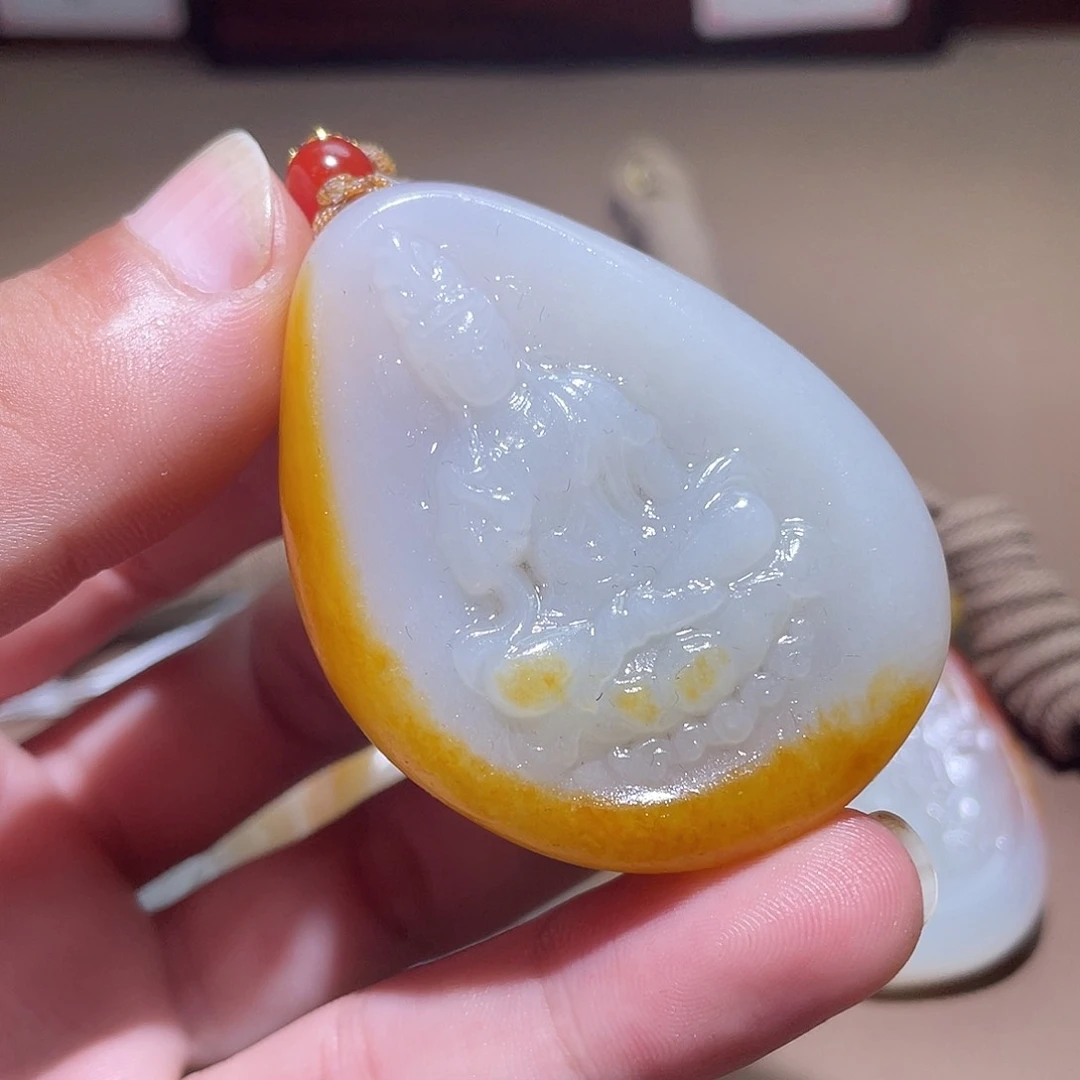 和田玉颈饰未镶嵌Z6