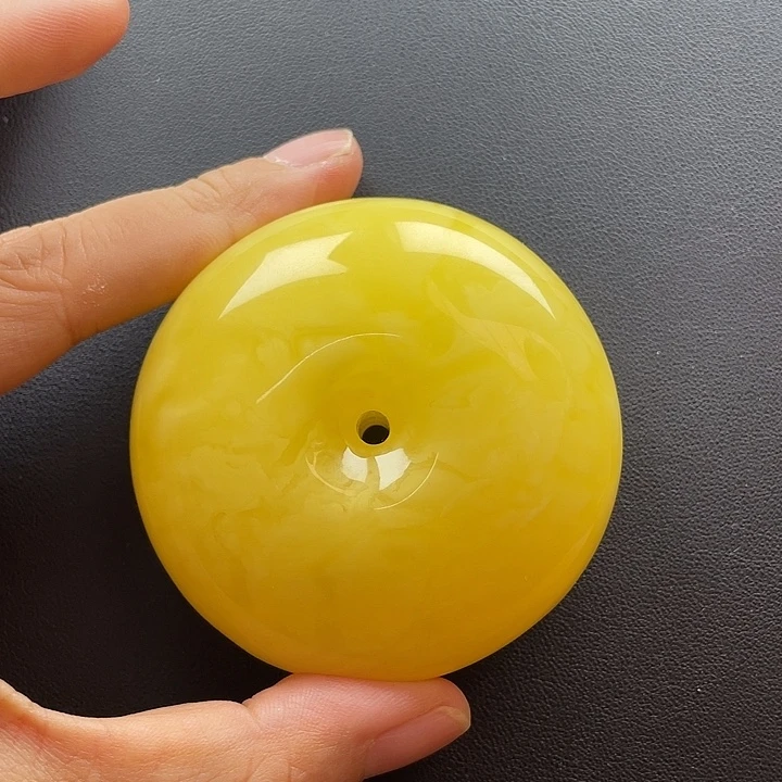 未镶嵌吊坠(不含链)琥珀呦*豆