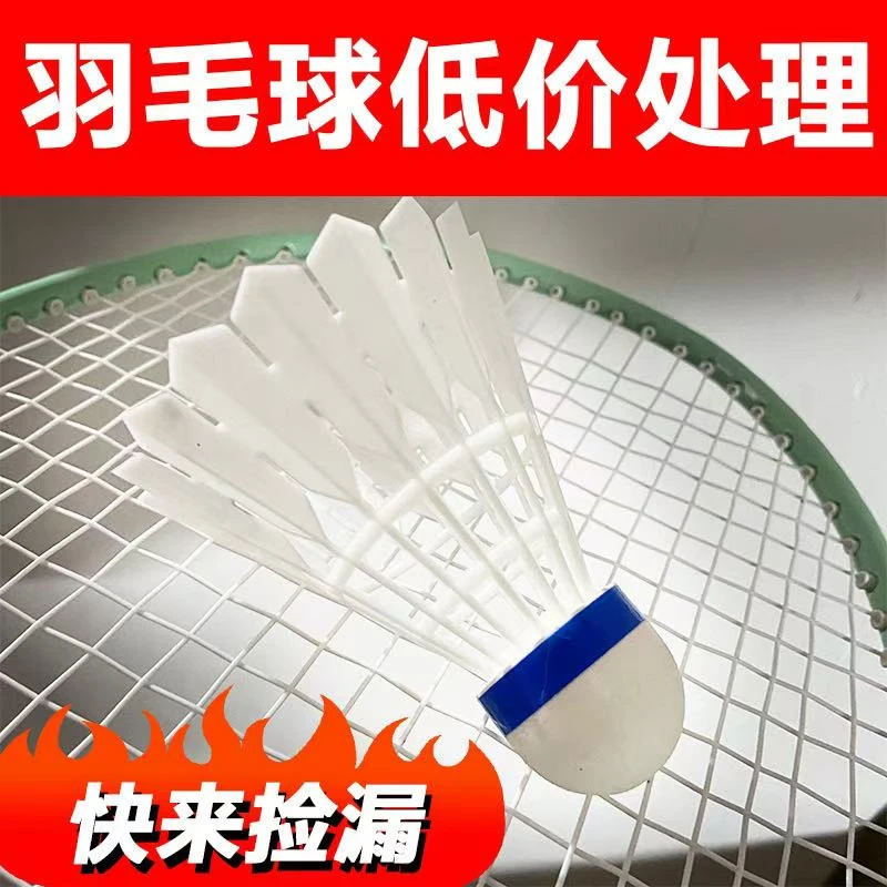 仿真尼龙羽毛球非鹅毛专业学生娱乐比赛耐打室内外防风打不烂