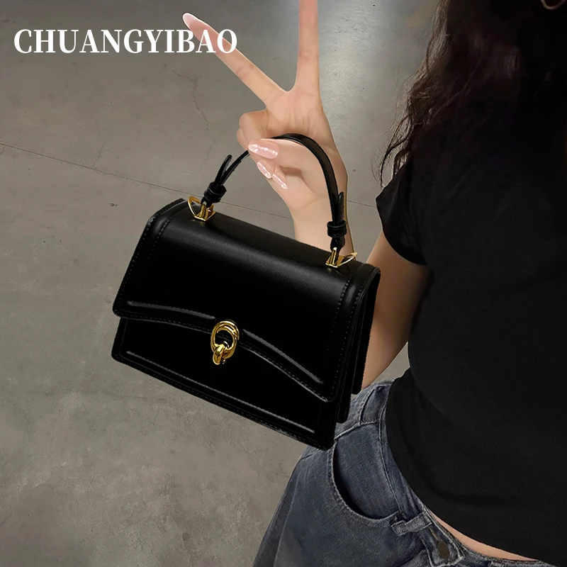 今年流行小包包女时尚百搭2025新款潮高级感斜挎包爆款手提小方包