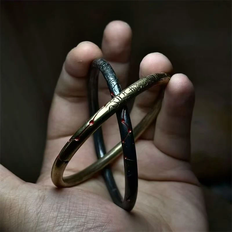 铜合金手镯 传统文化乾坤圈手镯国潮复古国风高级感送男友礼物