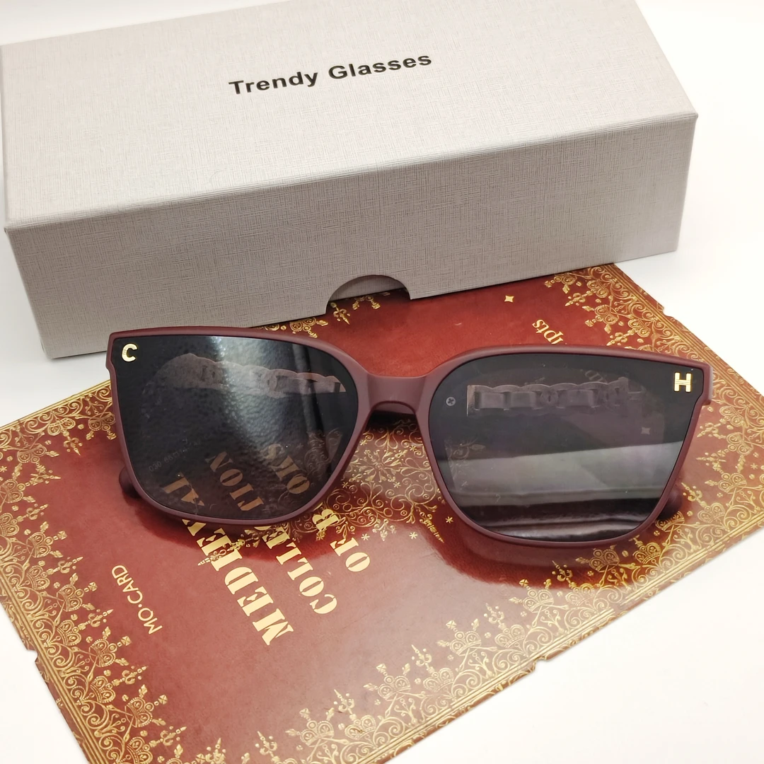 【3014】新款安克拉红墨镜男女款高级感时尚网红同款太阳眼镜