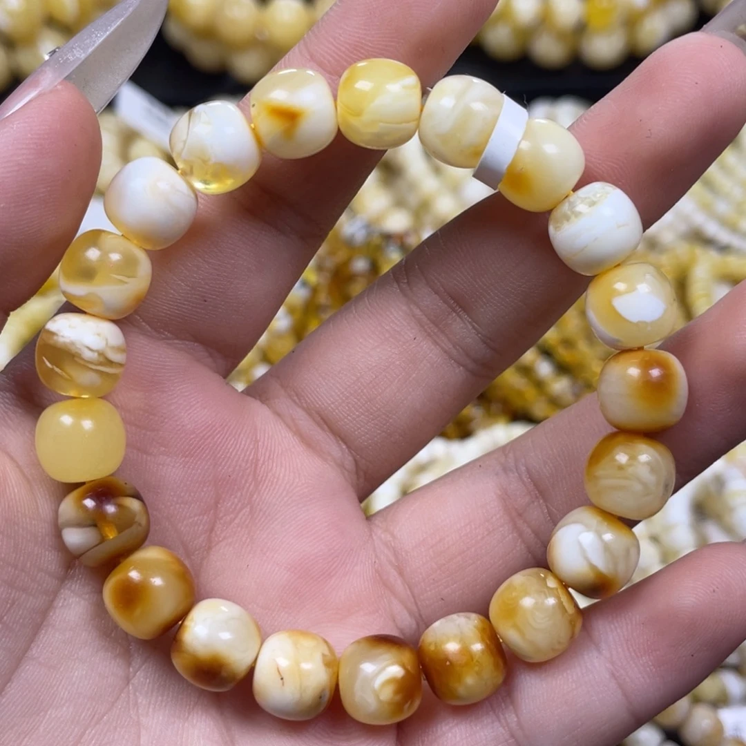 蜜蜡未镶嵌珠宝奇石9.5m