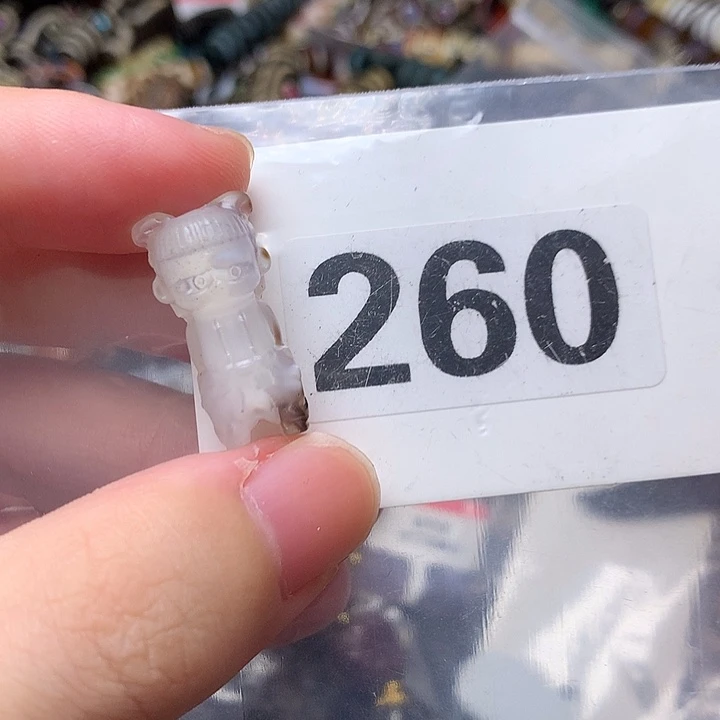 玛瑙/玉髓未镶嵌发一个