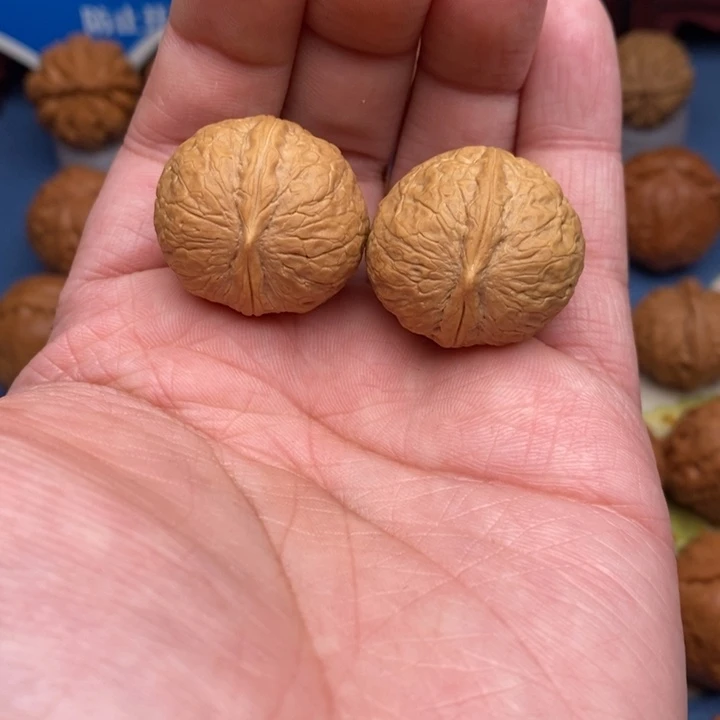 文玩核桃把件蛇皮球