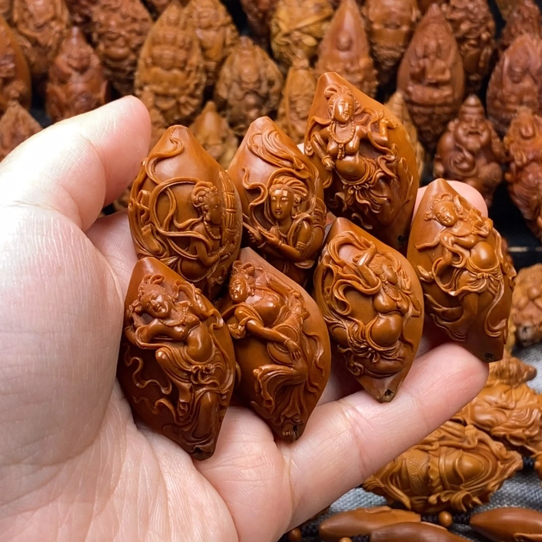 欢***爸手串/手链橄榄核核雕