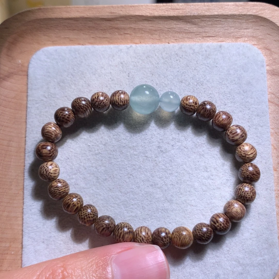 翡翠散珠特价冰蓝葫芦卡6.3-9.2