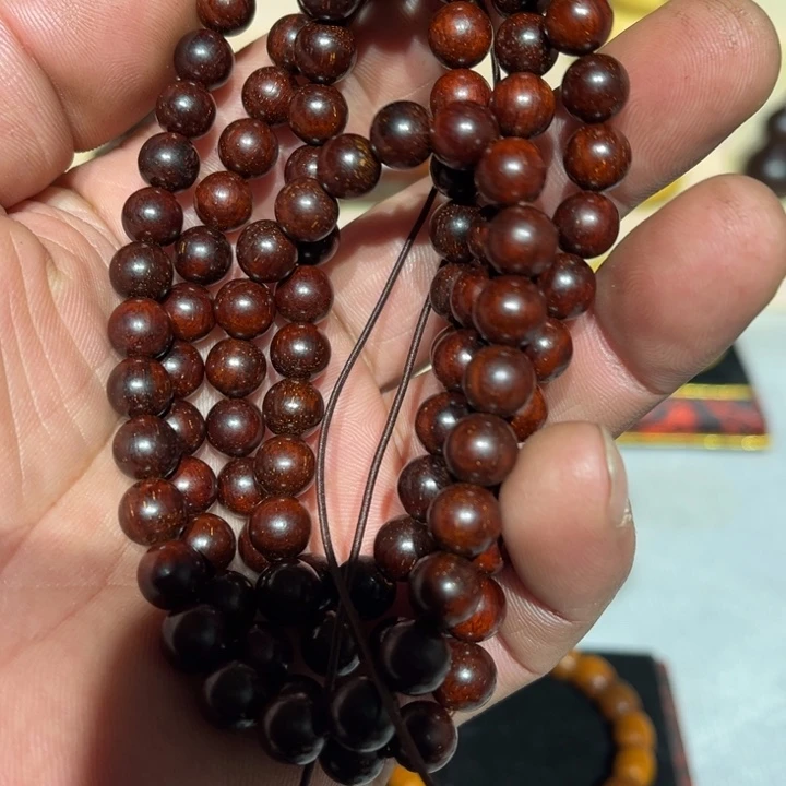 木0.8紫檀108金星