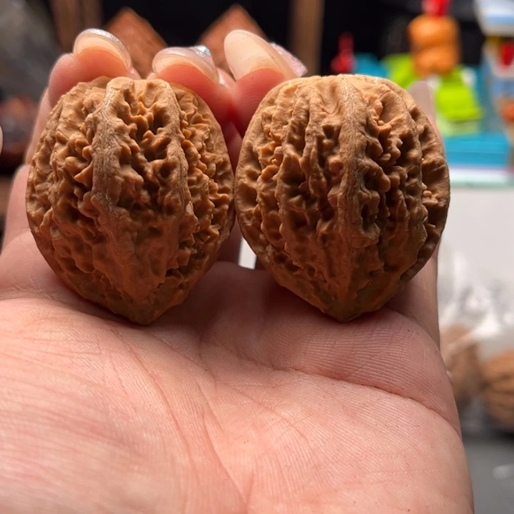 文玩核桃把件关东木子家楸大胖73