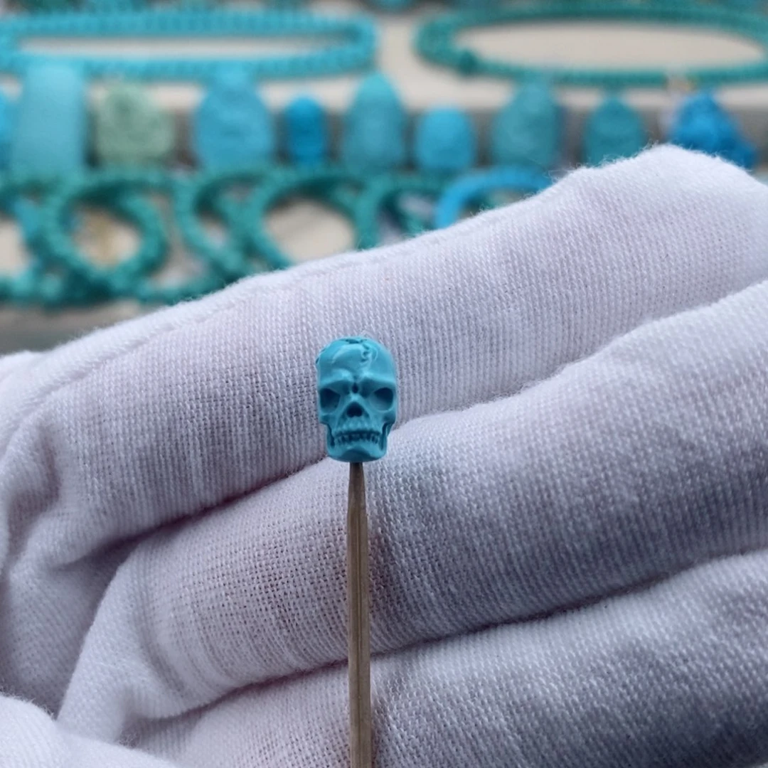 绿松石珠宝奇石未镶嵌