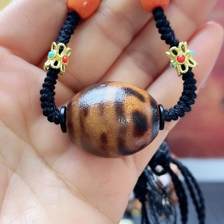 玛瑙/玉髓合金颈饰