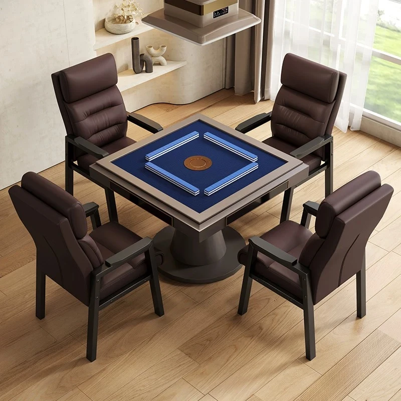 高档弹簧棋牌室专用猫爪皮椅子麻将椅家用舒适高弹久坐座椅办公椅