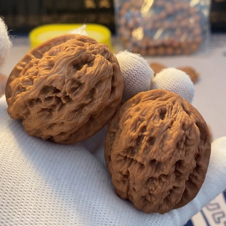 吊坠文玩核桃40天残脚将军