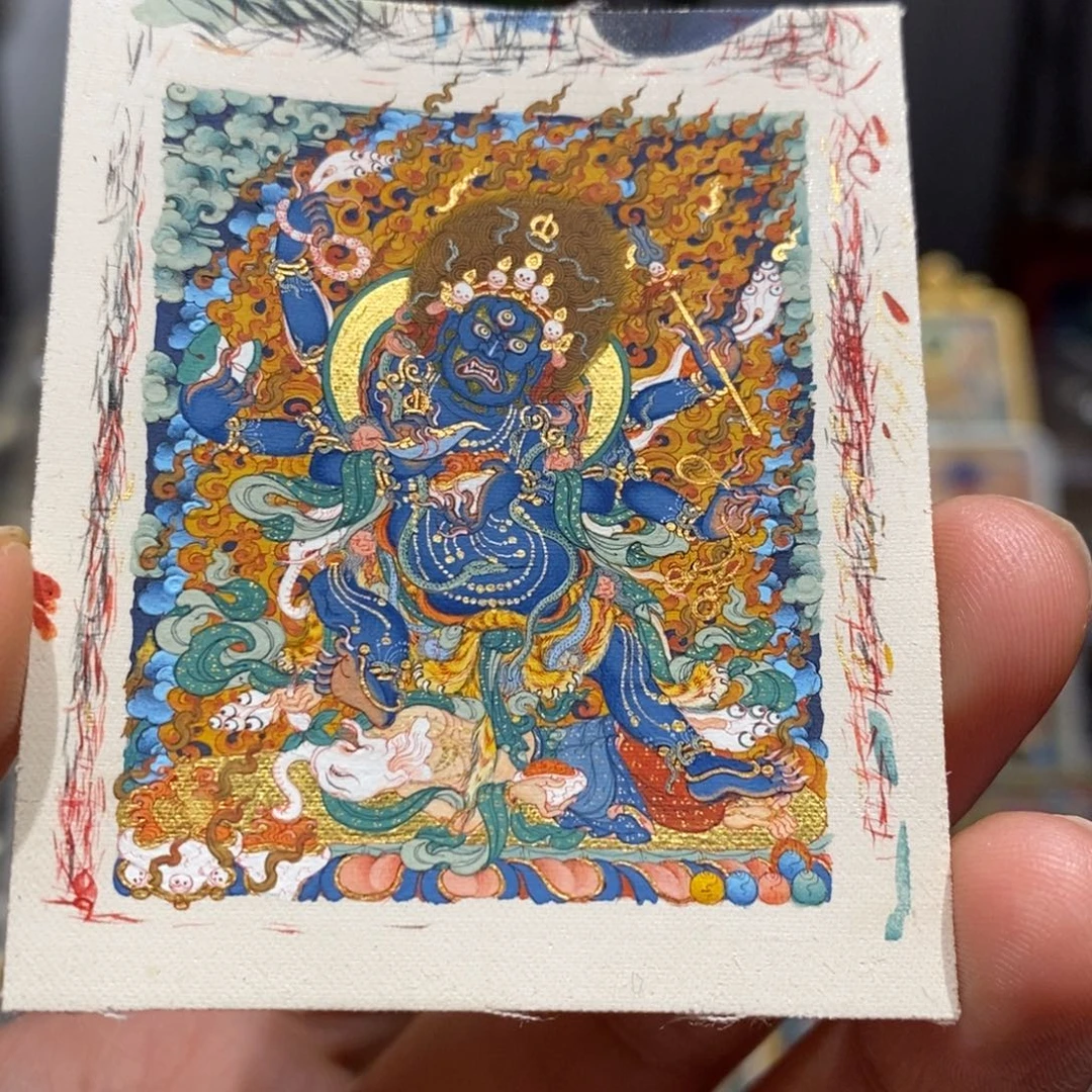 小***人吊坠唐卡唐卡艺术研究院