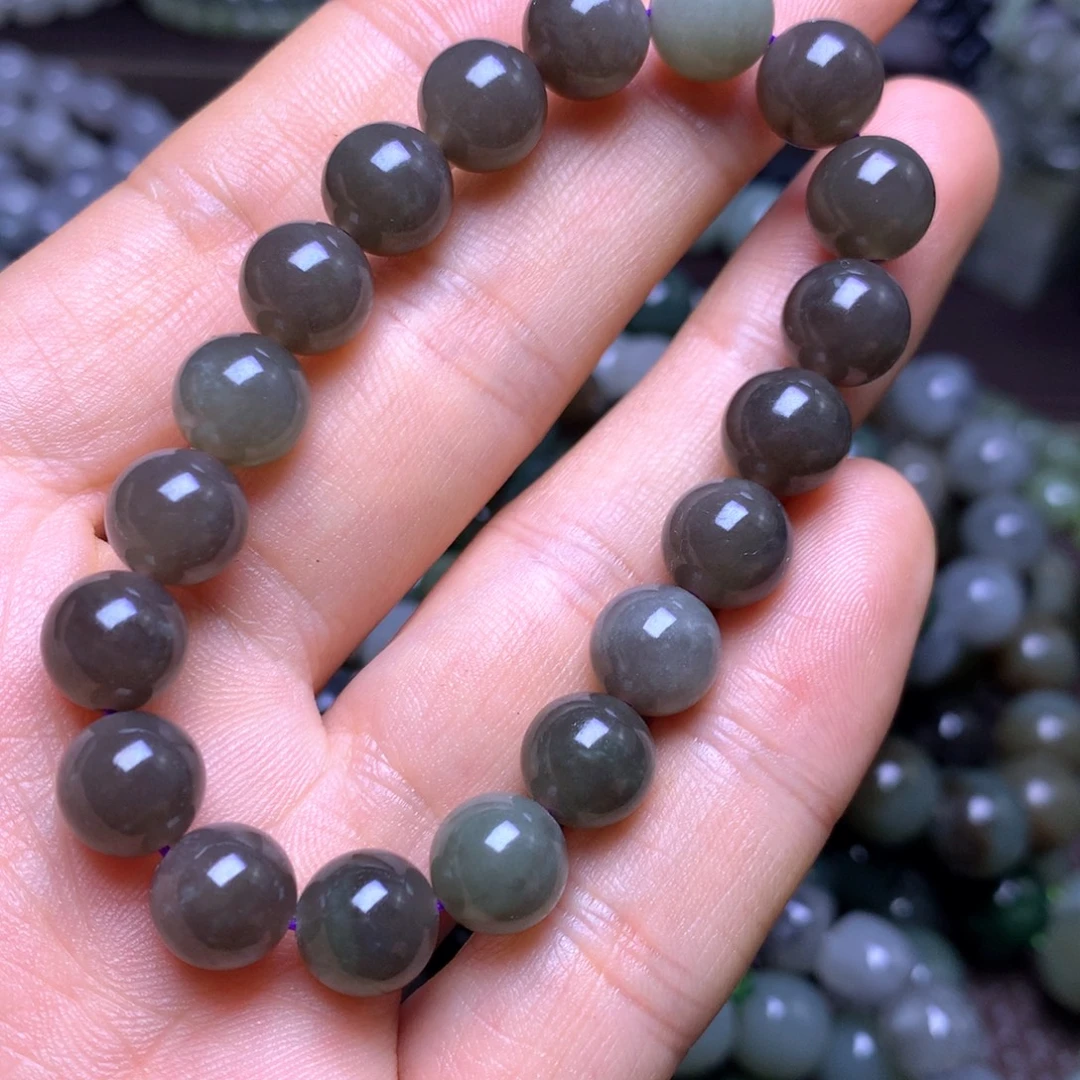 和田玉未镶嵌手串10