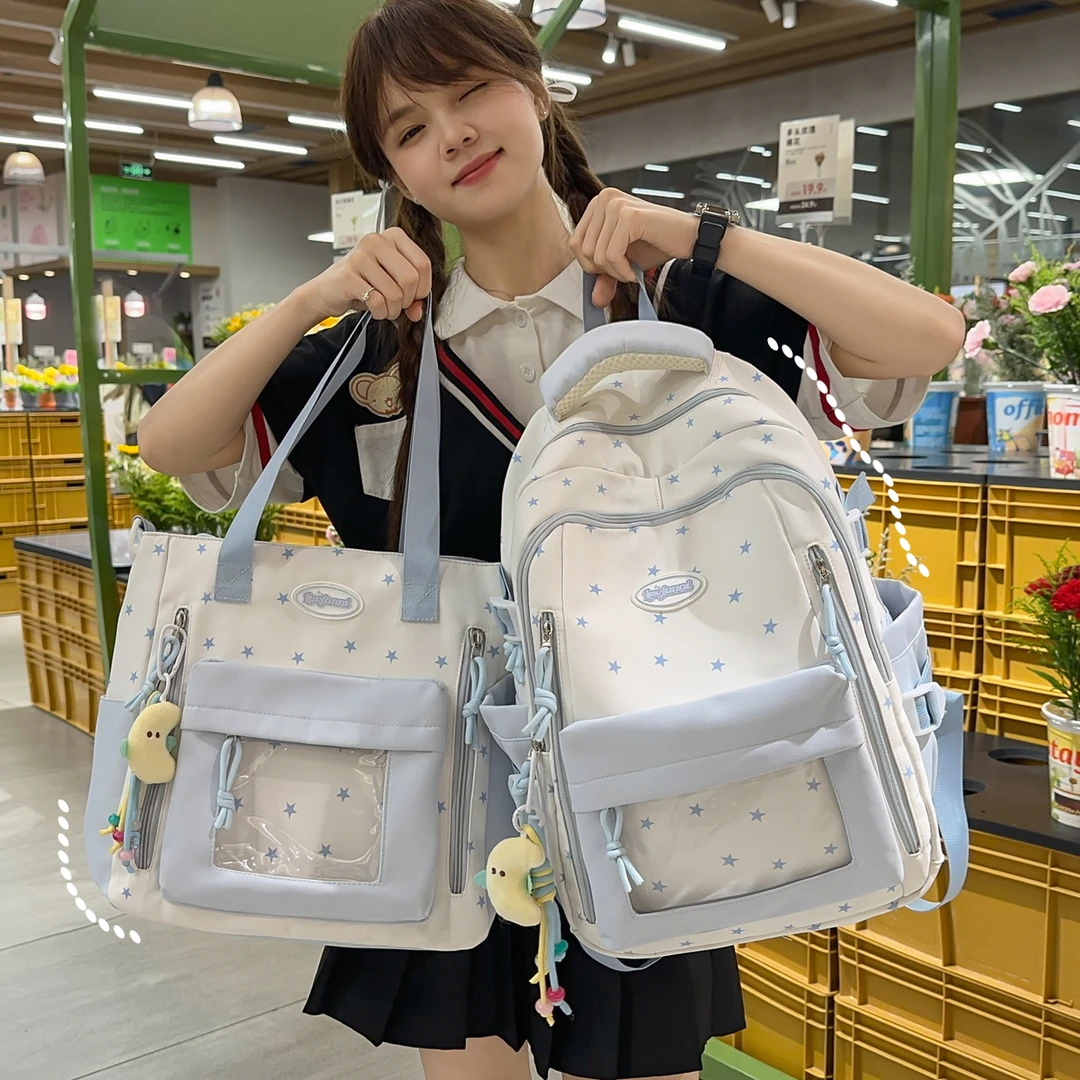 书包女2025新款小学生三到六年级初中生ins日系小清新背包双肩包