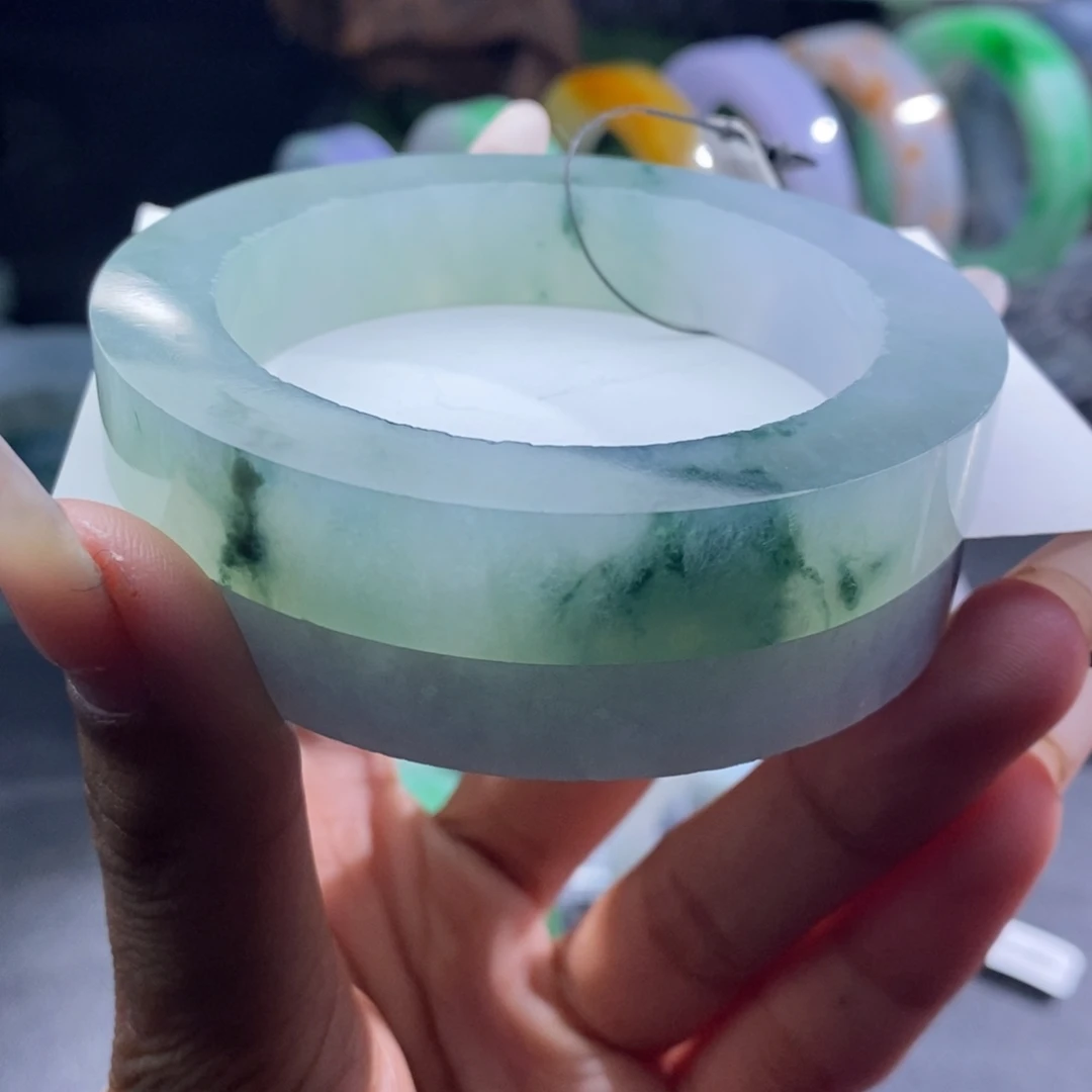 定制翡翠未镶嵌缅甸天然翡翠a货