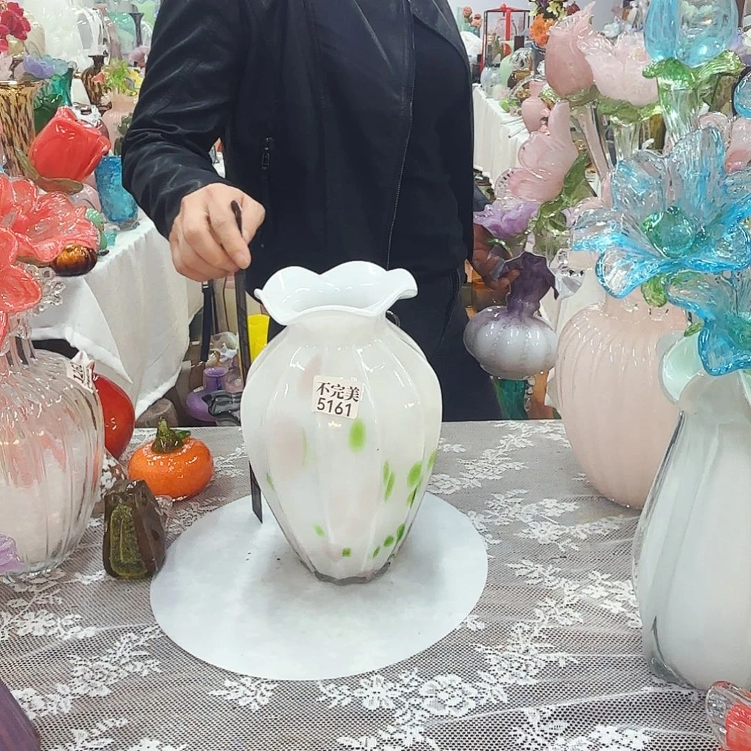 福利琉璃花瓶花器艺术品