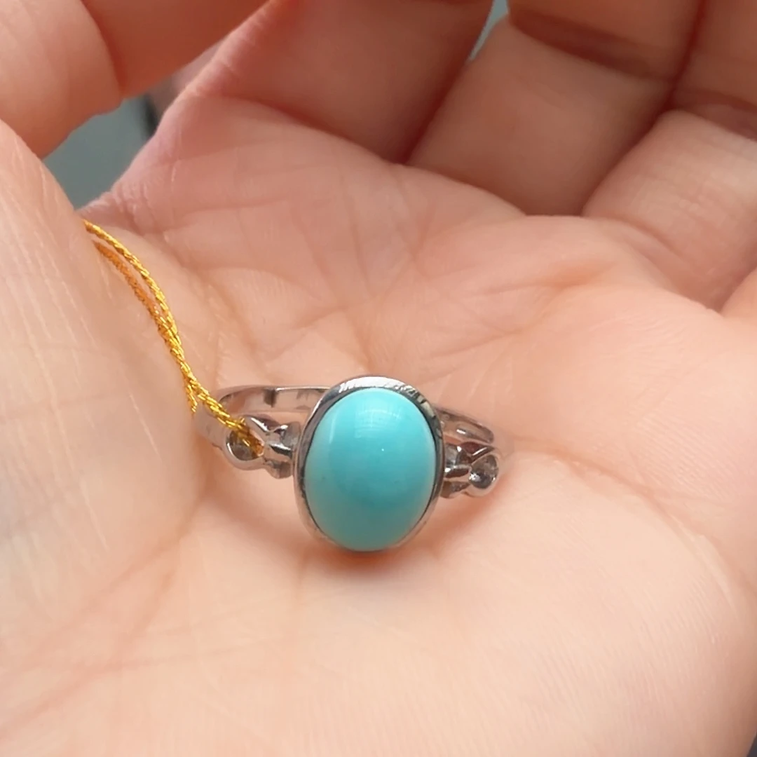 绿松石未镶嵌戒指