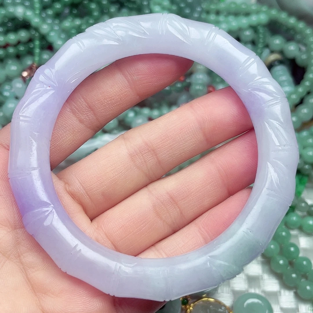 ****竹翡翠未镶嵌颈饰翡翠