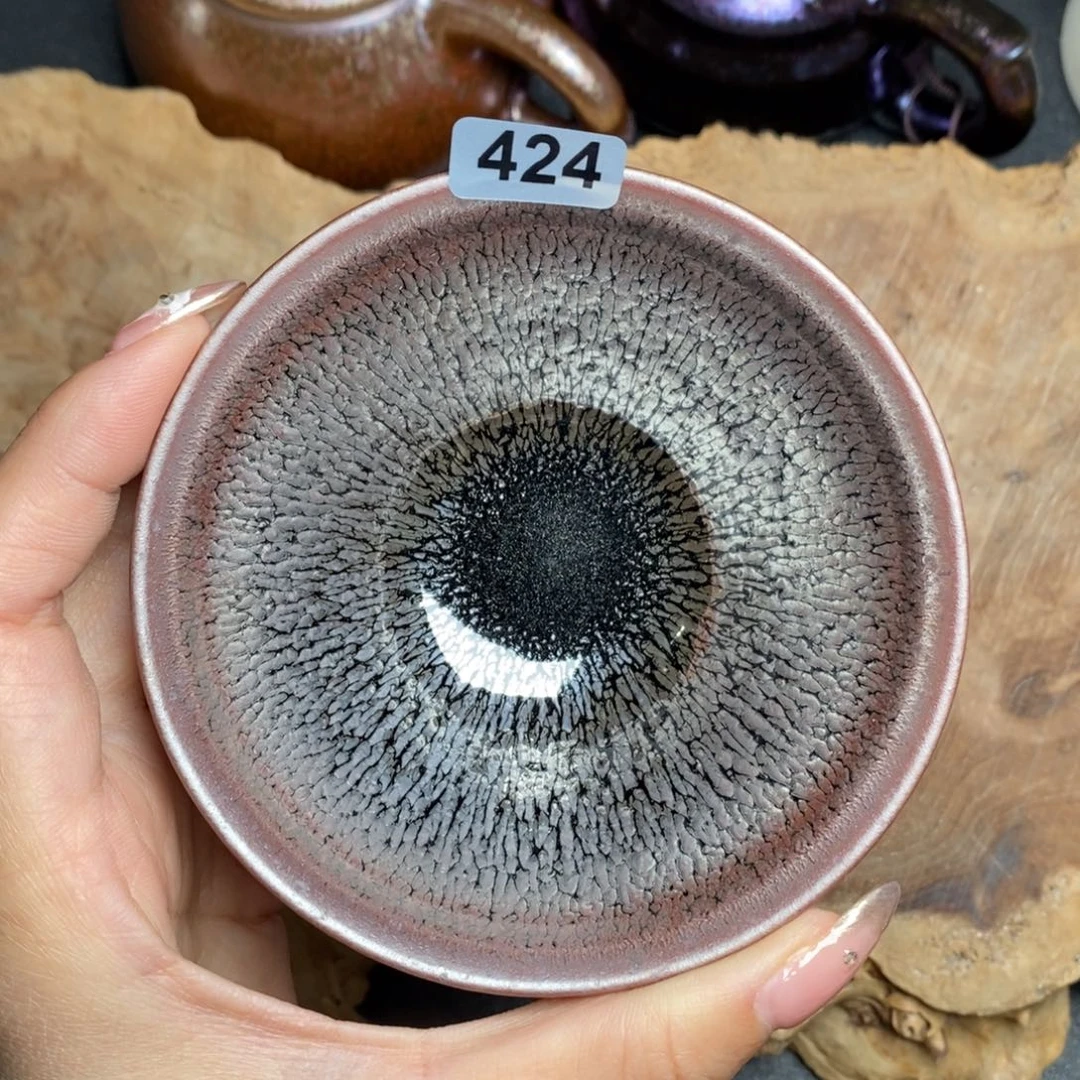茶盏建窑建盏主人杯424